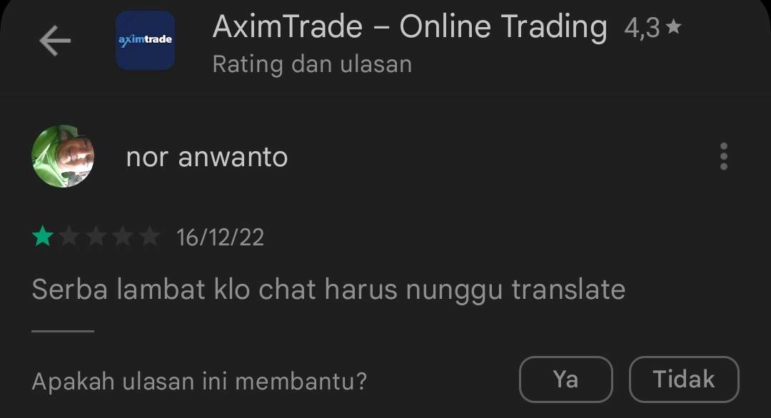 Layanan Broker AximTrade Terbilang Serba Lambat!