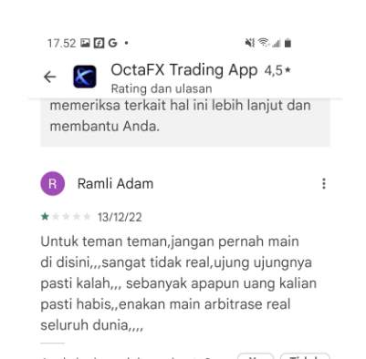 Jangan Trading di Octa FX Kalau Tidak Mau Rugi