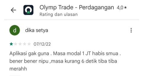 Hati-Hati Terjebak Trading di OlympTrade!