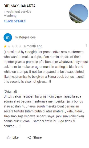 Waspada Jika Ditawarkan Keuntungan yang Menggiurkan dari Didimax!