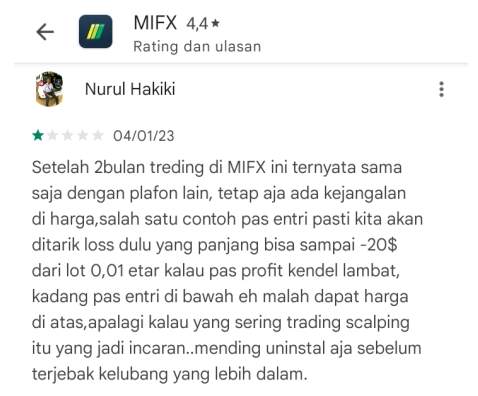 2 Bulan Trading di MIFX, Hasilnya Tidak Memuaskan?