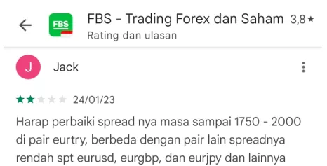 Spread FBS Tidak Masuk Akal?!