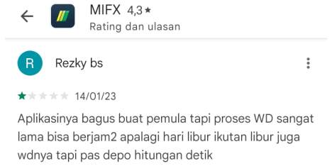 Platform Trading MIFX Bagus Sih, Tapi.... 