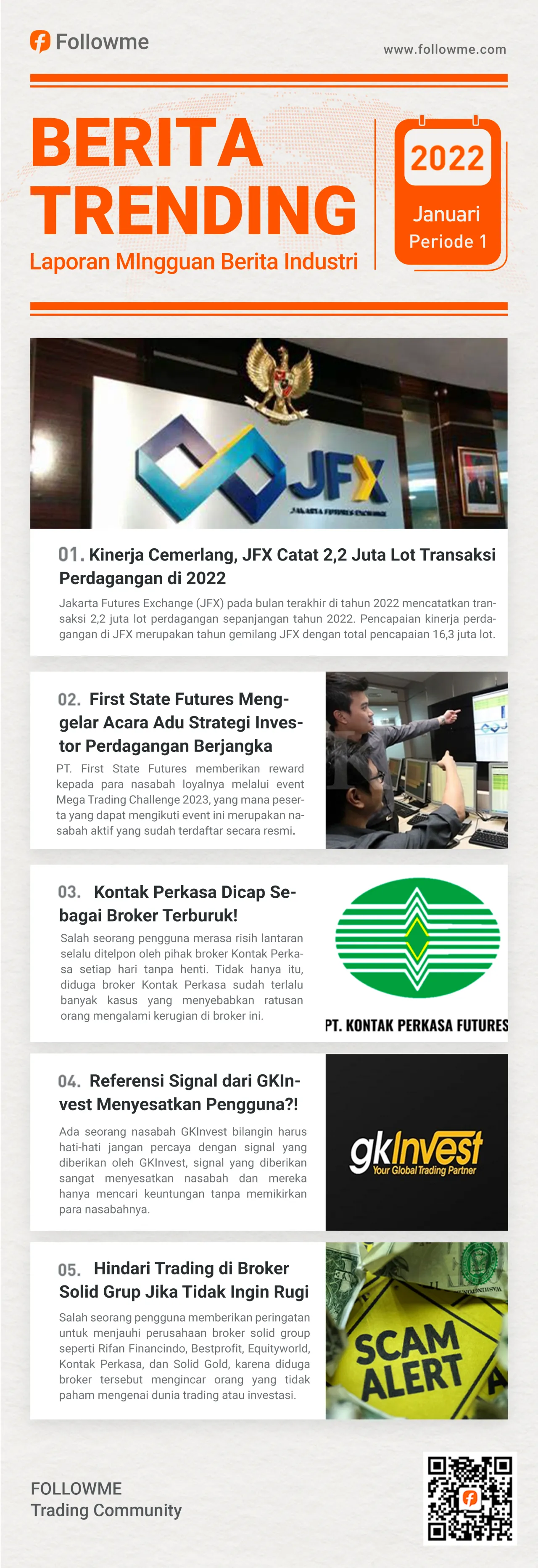 Laporan Mingguan Berita Industri Pada Bulan Januari (Periode 1)