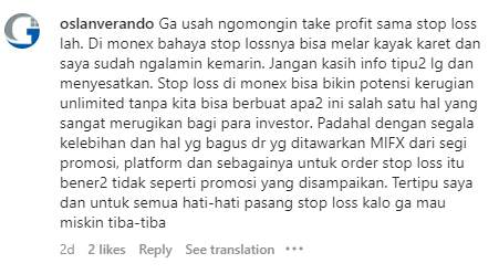 Bahaya Pasang Stop Loss di Broker MIFX, Kenapa?