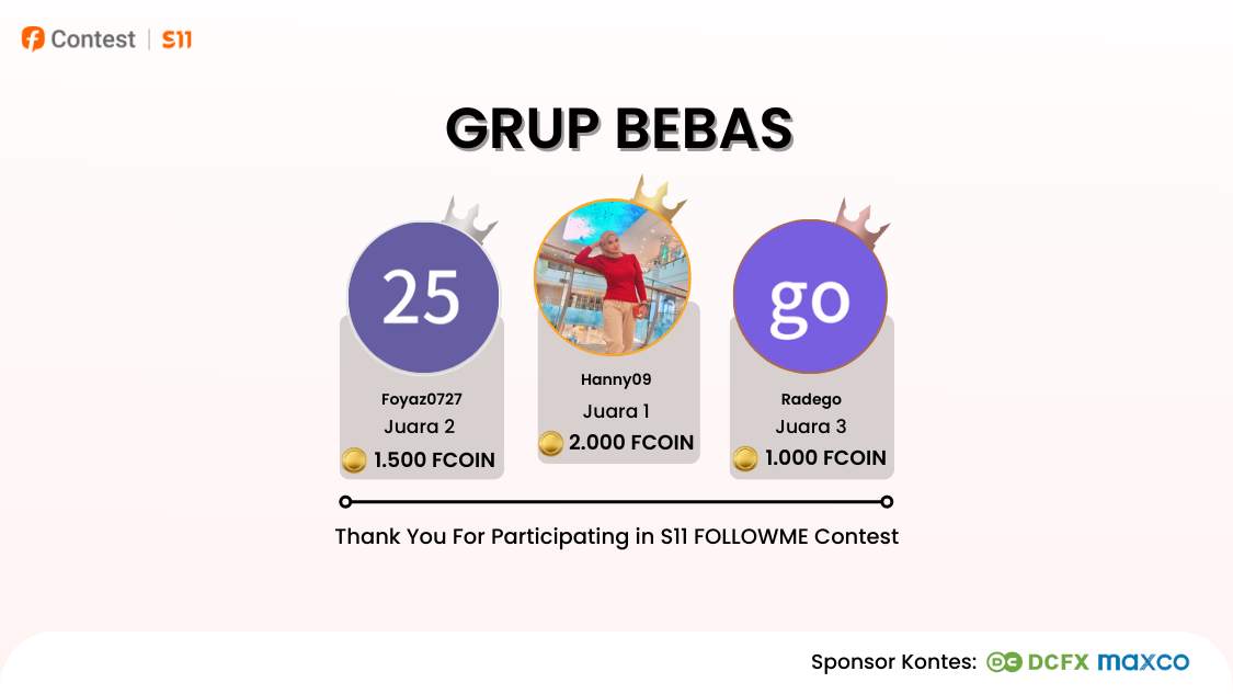 Penyerahan Hadiah Kontes Trading FOLLOWME S11