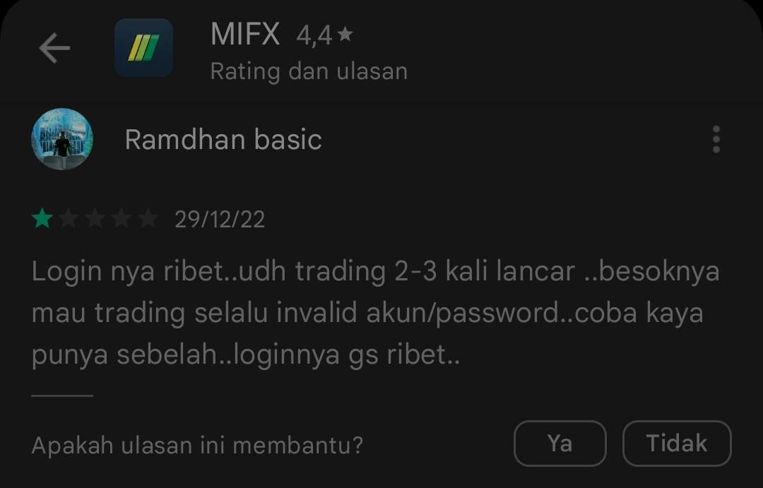 Nasabah Broker MIFX Kecewa, Mau Login Saja Dipersulit