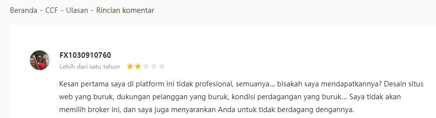Kesan Pertama Salah Seorang Pengguna dengan Broker Central Capital