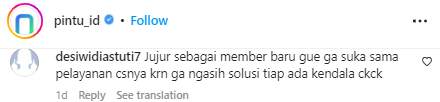 Layanan Customer Service Platform Pintu Dinilai Sangat Buruk!