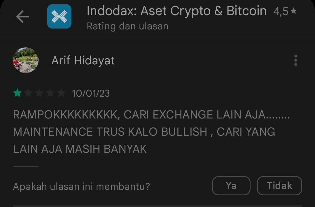 Indodax Diduga Maintenance Disaat Harga Bullish, Benarkah?