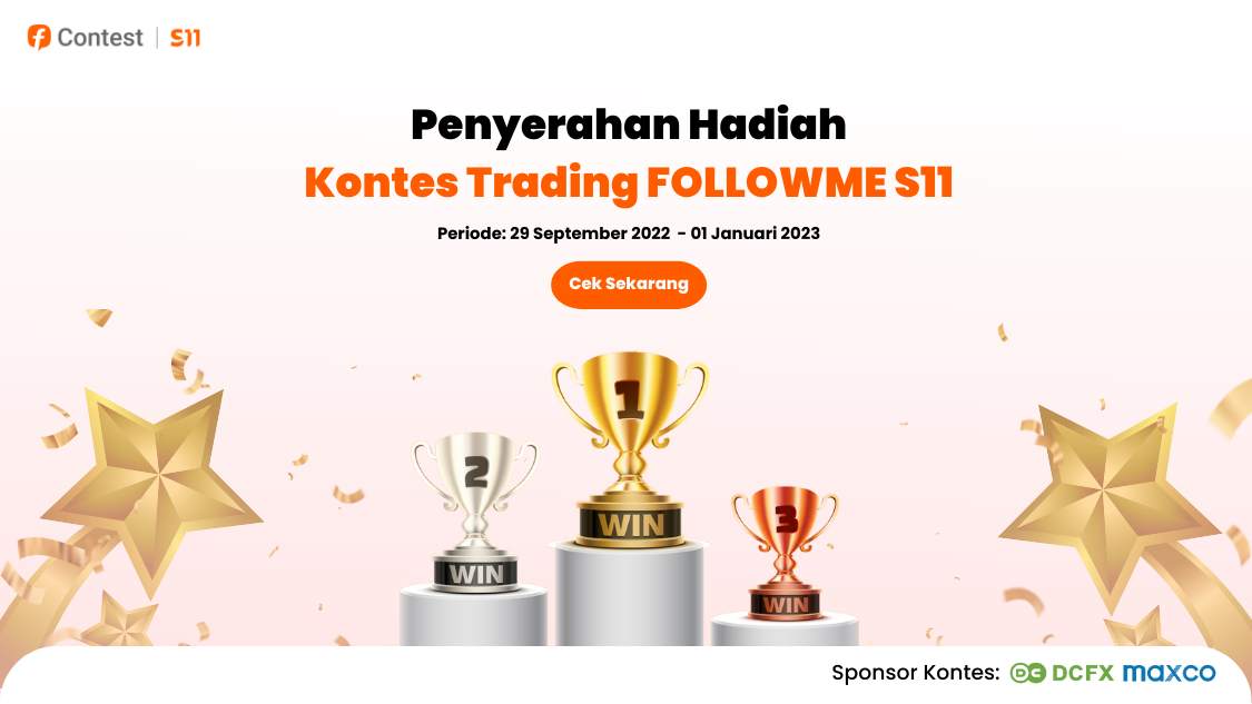 Penyerahan Hadiah Kontes Trading FOLLOWME S11