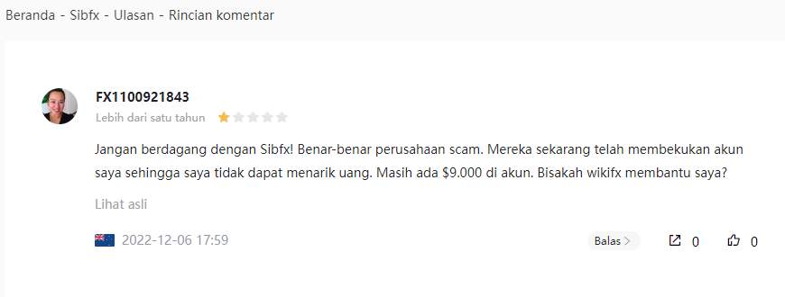 Waspada Trading di SIBFX!