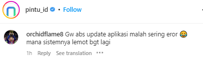 Platform Pintu Lemot ?!