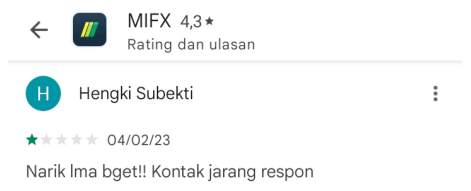 Pengguna Broker MIFX Mengeluh Layanan Penarikan Dana Sangat Lama!