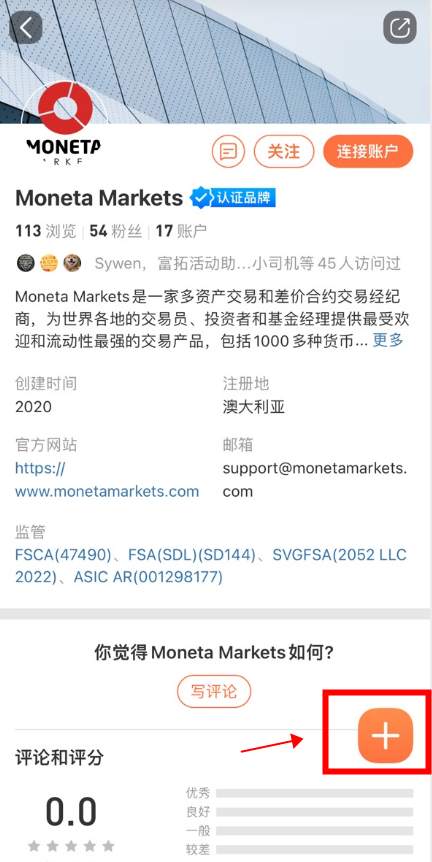 奖励升级!说说你对Moneta Markets 的印象
