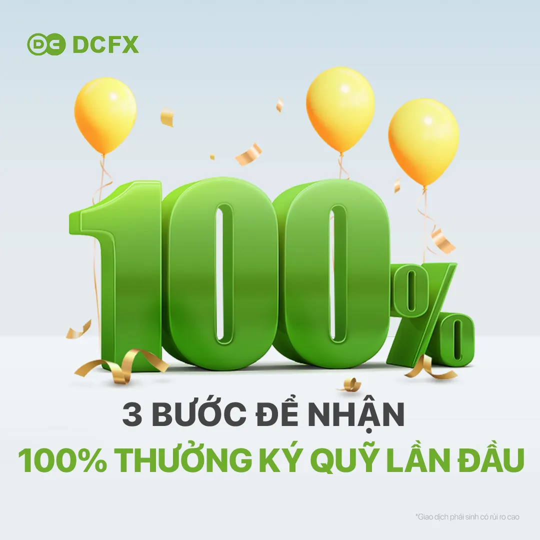 Nâng cấp hành trình giao dịch của bạn với Thưởng tín dụng 100% trong lần Ký quỹ đầu tiên