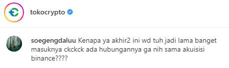 Duh Penarikan Platform Tokocrypto Kok Jadi Lama? 