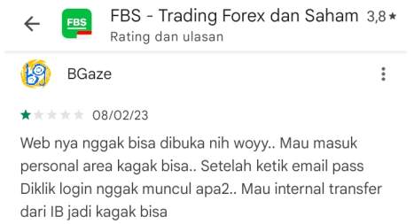 Platform Trading FBS Sempat Mengalami Error, Kok Bisa?!