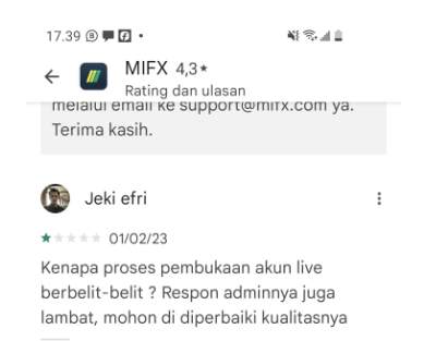 Proses Register Akun Live MIFX Terlalu Berbelit-Belit