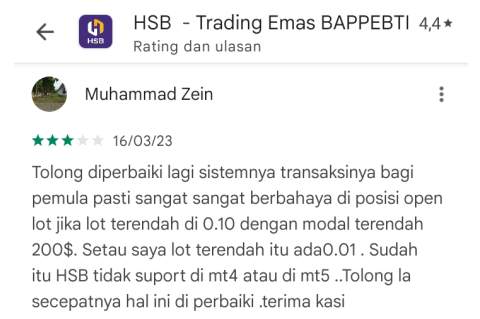 Sistem Transaksi Broker HSB Perlu Dibenahi
