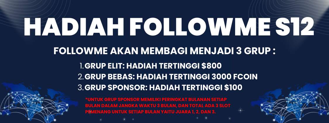 Kontes S12 FOLLOWME Secara Resmi Kembali!