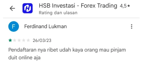 Daftar di HSB Kacau, Tidak Ada Bedanya dengan Pinjaman Online