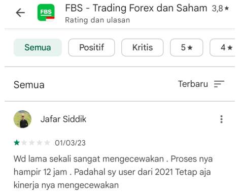 Kenapa Proses WD FBS Lama Sekali?