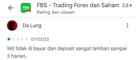 Waduh! WD FBS Tidak Pernah Dibayarkan?!