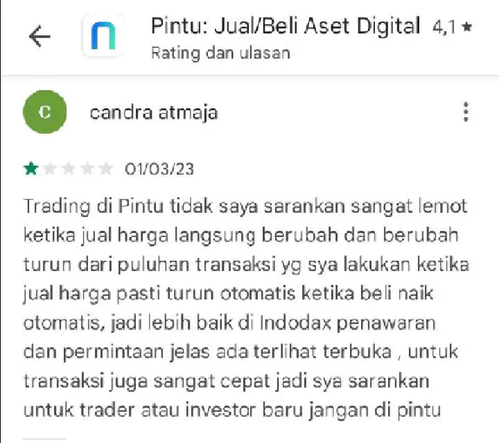 Trading di Pintu Bikin Naik Darah!