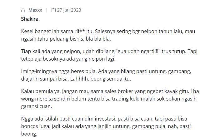 Peluang Bisnis Menguntungkan dari Broker RFB, Benarkah? 