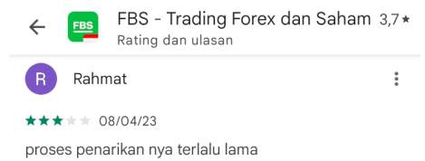 Penarikan Dana di FBS Selalu Delay