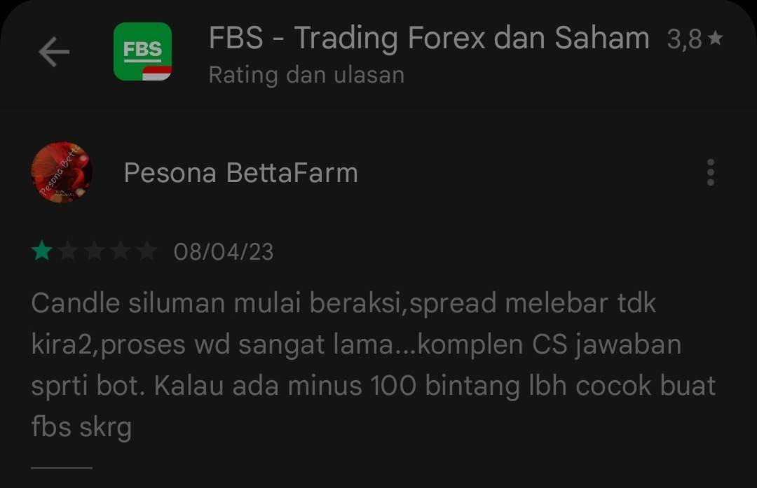 Ada Kejanggalan di Broker FBS, Apa Tuh?