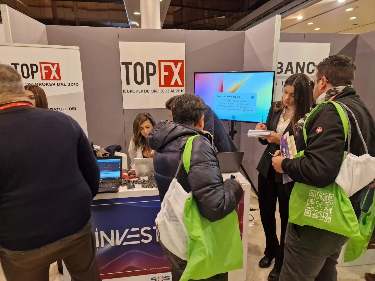 TopFx tại Investing Napoli expo