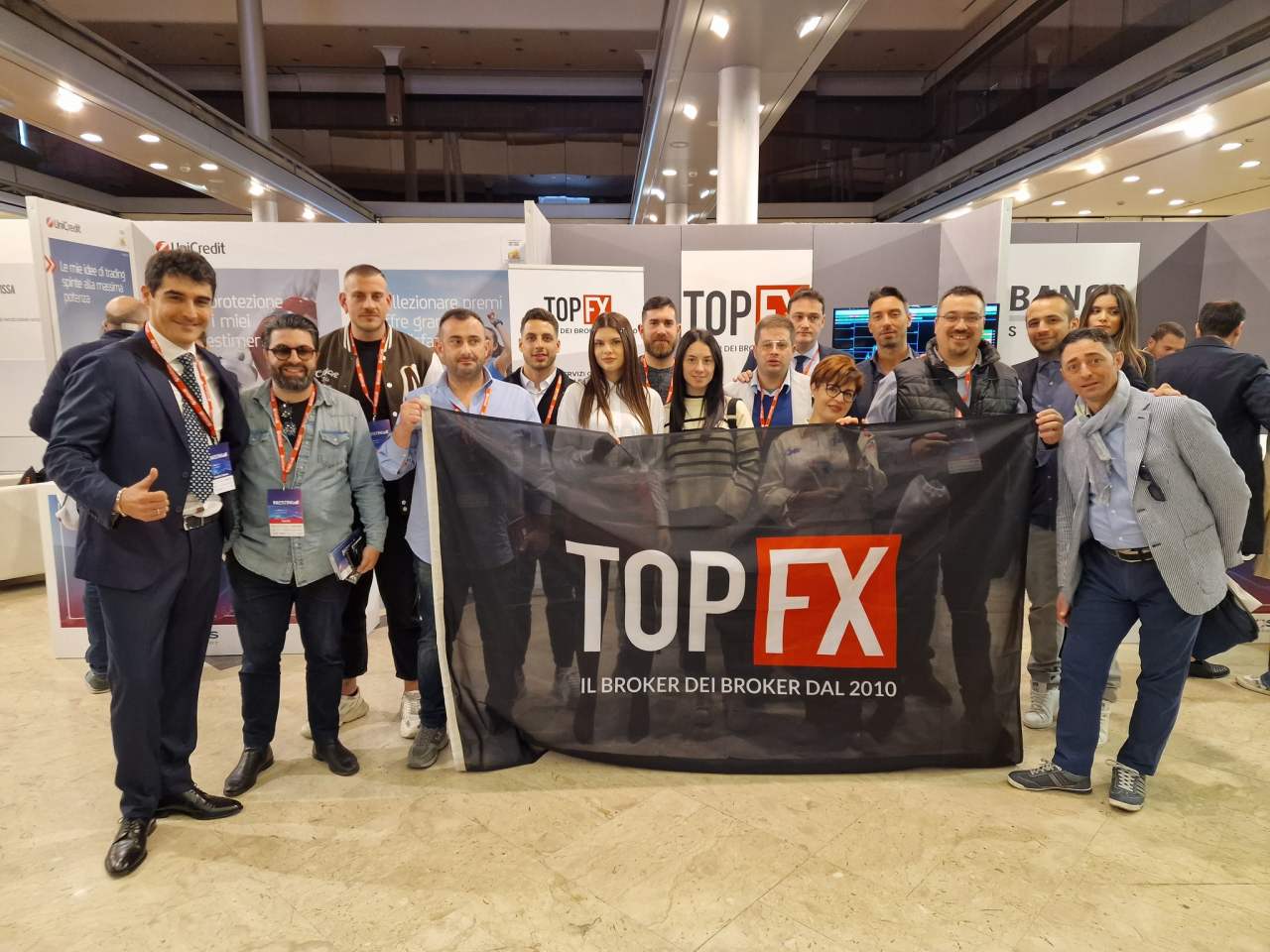 TopFx tại Investing Napoli expo