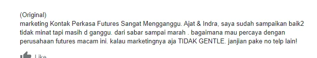 Ulah Marketing Kontak Perkasa Bikin Risih Calon Nasabah