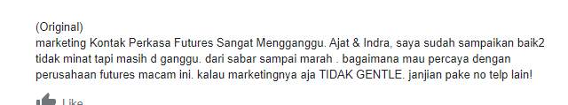 Ulah Marketing Kontak Perkasa Bikin Risih Calon Nasabah