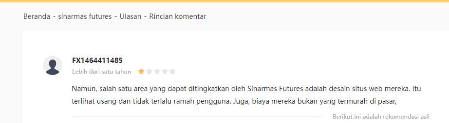 Platform Broker Sinarmas Tidak User Friendly