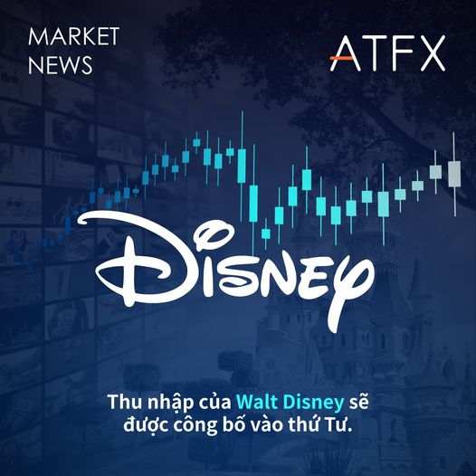 Thu nhập của Walt Disney sẽ được công bố vào thứ tư - ATFX
