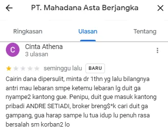 Penarikan di Mahadana Harus Nunggu 1 Tahun?