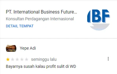 Sudah Profit Tapi IBF Nahan Dana Nasabah?!