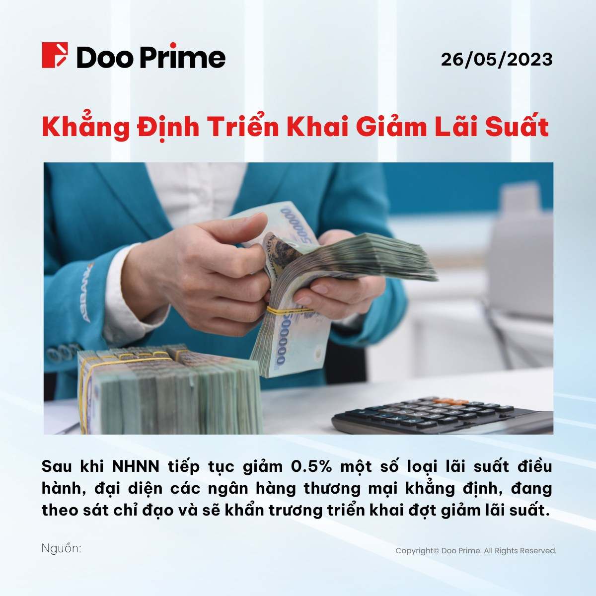 Tin Thị Trường Ngày 26/05/2023 - Doo Prime