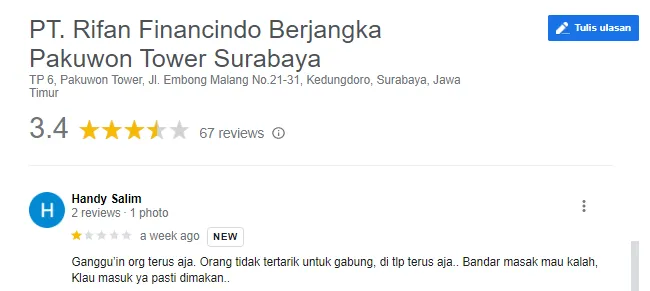 Marketing Rifan Kembali Berulah, Pengguna Kesal!