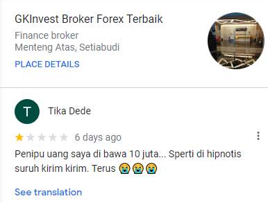 Ditipu oleh Oknum Broker GKInvest?!