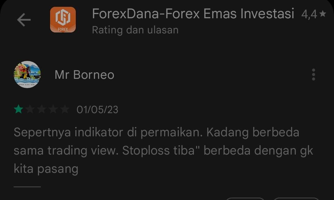 Ada Permainan Indikator di ForexDana, Waspada!