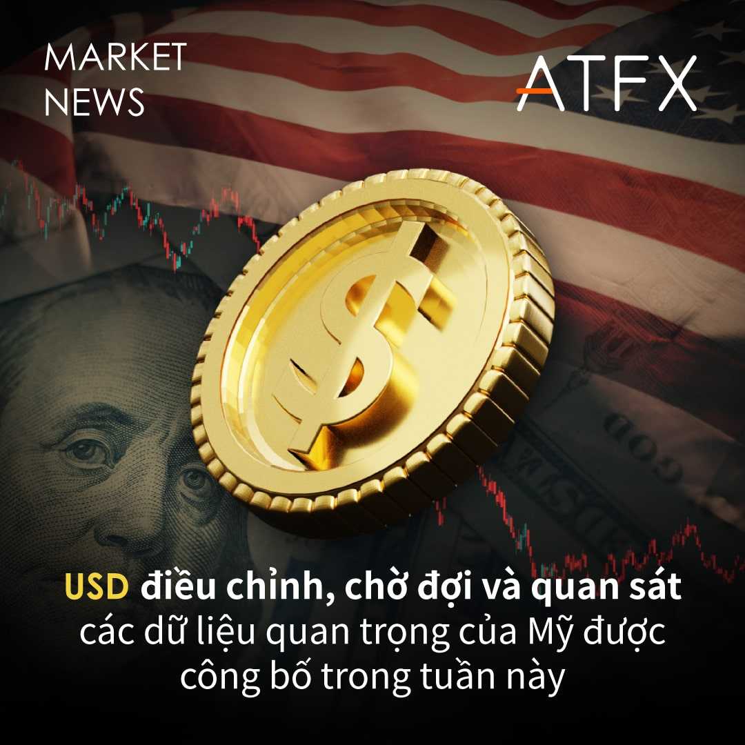 USD điều chỉnh, chờ đợi và quan sát - ATFX