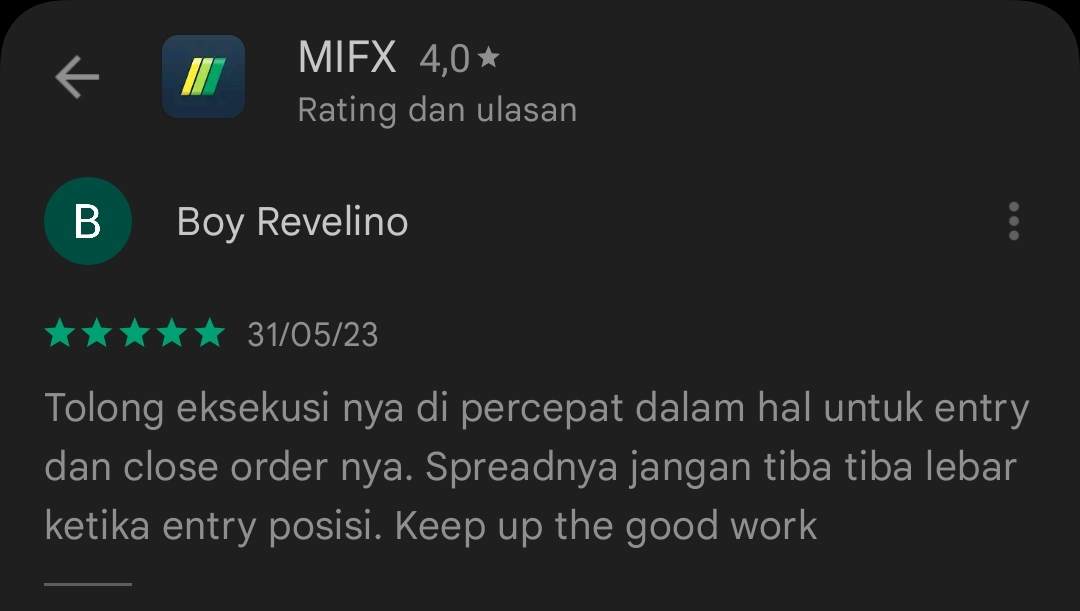 Spread Melebar Saat Trading di MIFX