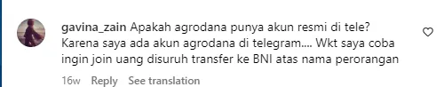 Peringatan Hati-Hati Terjebak Grup Telegram Mengatasnamakan Agrodana