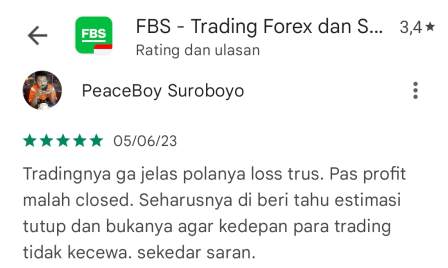 Kritik Pengguna terhadap Pola Trading di Broker FBS