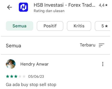 Fitur Aplikasi HSB Kurang Lengkap?