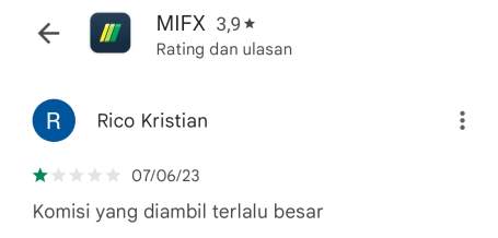 Pengguna Kecewa Beban Komisi Tinggi di Broker MIFX Menghambat Profit!